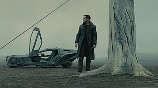 men's black coat, Blade Runner, Blade Runner 2049, Ryan Gosling, movies HD wallpaper