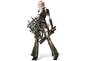Lightning from Lightning Returns Final Fantasy XIII, Final Fantasy XIII, Claire Farron, video games HD wallpaper
