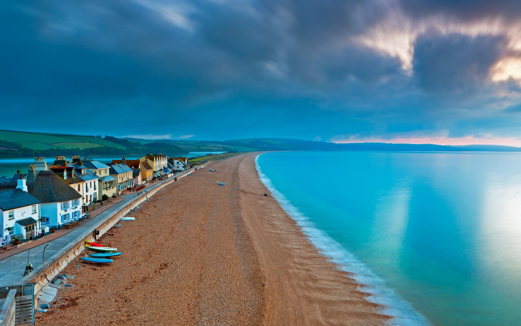 brown beach, nature, landscape, England, beach