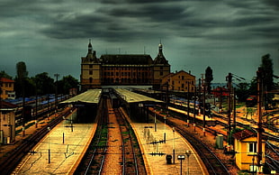 two train station, Istanbul, Turkey, train station, architecture HD wallpaper