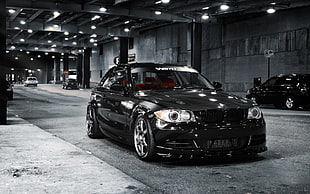 black coupe, car HD wallpaper