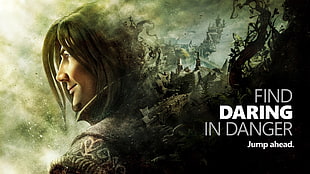 find daring in danger text overlay, Xbox One, Xbox, Microsoft, Fable Legends HD wallpaper
