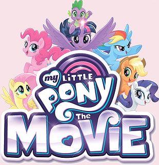 My Little Pony The Movie logo HD wallpaper