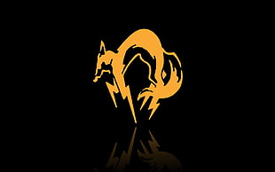 yellow animal illustration, Metal Gear Rising: Revengeance, Metal Gear Solid , fox, video games HD wallpaper