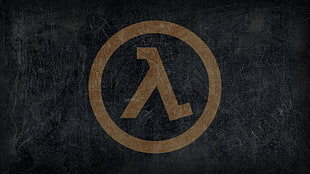 Half-Life logo HD wallpaper