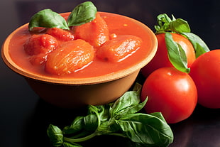 red tomato soup HD wallpaper