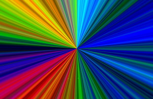 rainbow illustration HD wallpaper