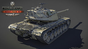 World of Tanks digital walppaper, World of Tanks, tank, wargaming, video games HD wallpaper