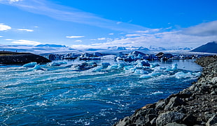 photo of river and rocks