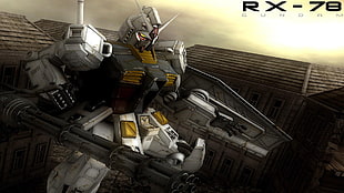 RX-78 Gundam digital wallpaper, mech, Gundam, robot, RX-78 Gundam HD wallpaper