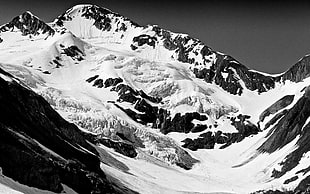 snow covered mountain