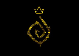 brown crown logo, True Detective, the yellow king HD wallpaper
