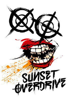 Sunset Overdrive logo, Sunset Overdrive, Xbox One HD wallpaper