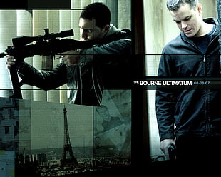 The Bourne Ultimatum wallpaper, Matt Damon, The Bourne Ultimatum, movies, collage HD wallpaper