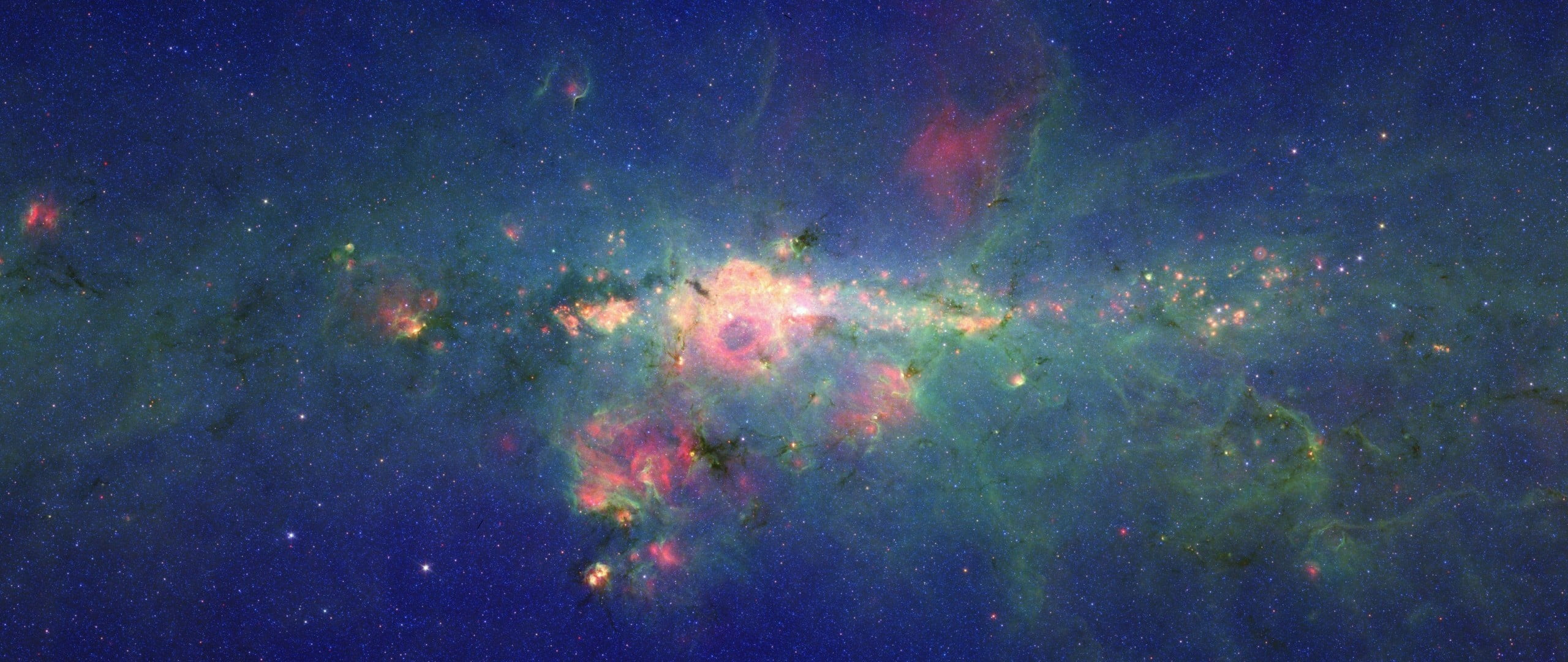 Galaxy wallpaper, ultra-wide, space, Peony Nebula WR 102ka HD wallpaper ...