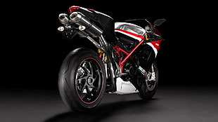 black and red motorcycle, Ducati, Ducati 1198, superbike HD wallpaper