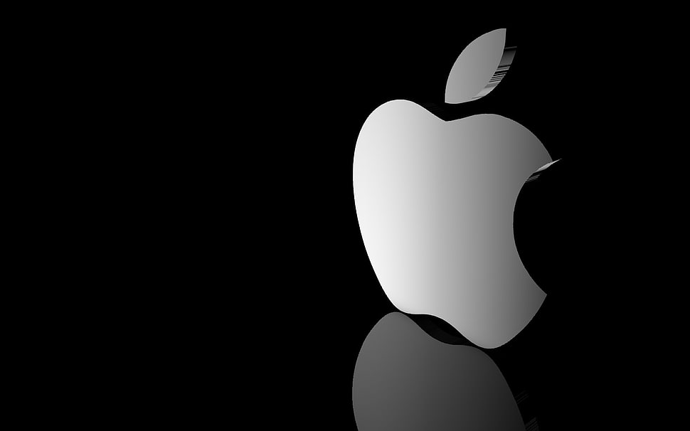 Silver Apple logo, Cinema 4D HD wallpaper | Wallpaper Flare