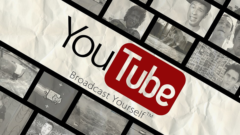 YouTube Broadcast Yourself poster HD wallpaper | Wallpaper Flare