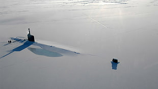 gray submarine, military, submarine, United States Navy, USS Annapolis