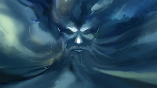 Zeus illustration, Brandon Sanderson, Stormlight Archives HD wallpaper