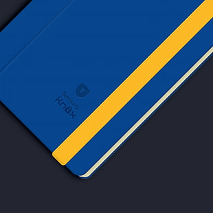 blue Samsung Knox flip case, Samsung, Software, application, security HD wallpaper