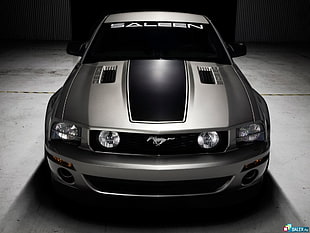 gray Ford Mustang, Ford Mustang, Saleen HD wallpaper