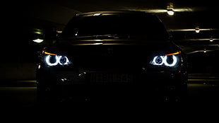 black vehicle, car, BMW