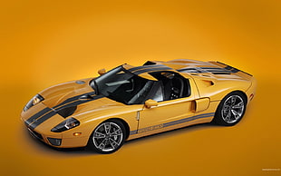 yellow and black coupe die-cast model, car HD wallpaper