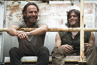 The Walking Dead Rick Grimes and Daryl HD wallpaper