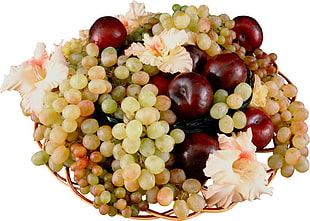 close-up photo of grapes fruit HD wallpaper