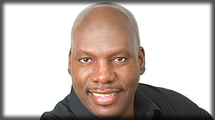 man in black collared shirt portrait photo HD wallpaper