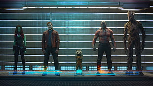 Guardians of the Galaxy movie scene