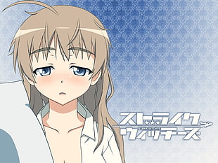 Strike witches,  Lynette bishop,  Girl,  Bangs