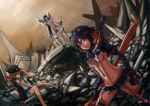 Kill La Kill wallpaper, Kill la Kill, Jon.H HD wallpaper