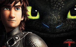 How to Train Your Dragon illustration HD wallpaper