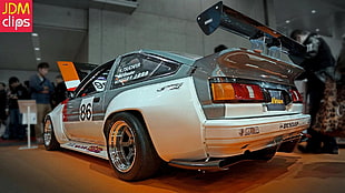 gray and white coupe, Toyota Corolla AE86, Toyota Corolla, Toyota, JDM