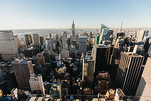 aerial photo of city during daytime