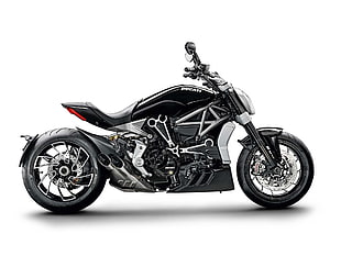 photo of black Ducati sport bike