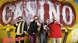 Bowling for Soup at Casino signage HD wallpaper