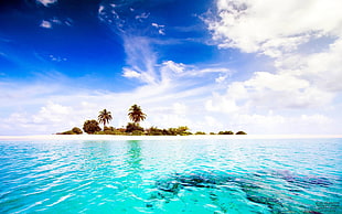 body of water, photography, landscape, island, tropical HD wallpaper