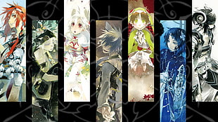 anime characters wall arts, Rokka no Yuusha, Adlet Mayer, Nashetania Loei Piena Augustra, Fremy Speeddraw HD wallpaper