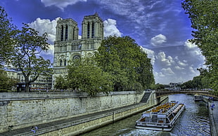 Notre De Dame de Paris HD wallpaper