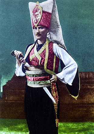 men's white and red headdress, Turkish, Mustafa Kemal Atatürk HD wallpaper