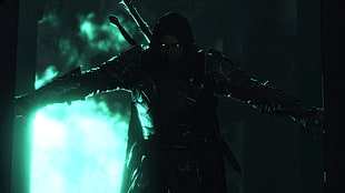 man with sword weapon wallpaper, Middle-Earth: Shadow of War, Talion, Minas Morgul HD wallpaper