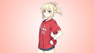 Saber of Red Mordred from Fate Apocrypha, Fate Series, Saber of Red HD wallpaper