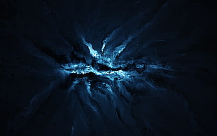 abstract painting, Starkiteckt, space art