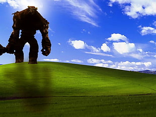 Windows wallpaper, Shadow of the Colossus, video games, Windows XP HD wallpaper