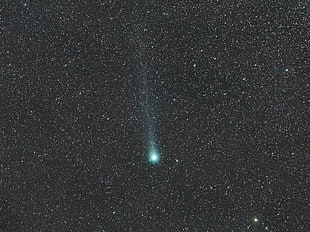 starry sky, comet, Comet Lovejoy, space, stars