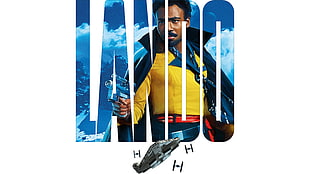 Lando illustration, Solo: A Star Wars Story, Donald Glover, 8k