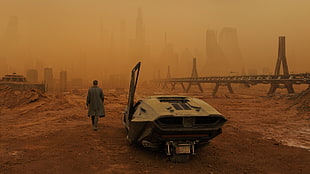 black car, Blade Runner, Blade Runner 2049, movies, car HD wallpaper